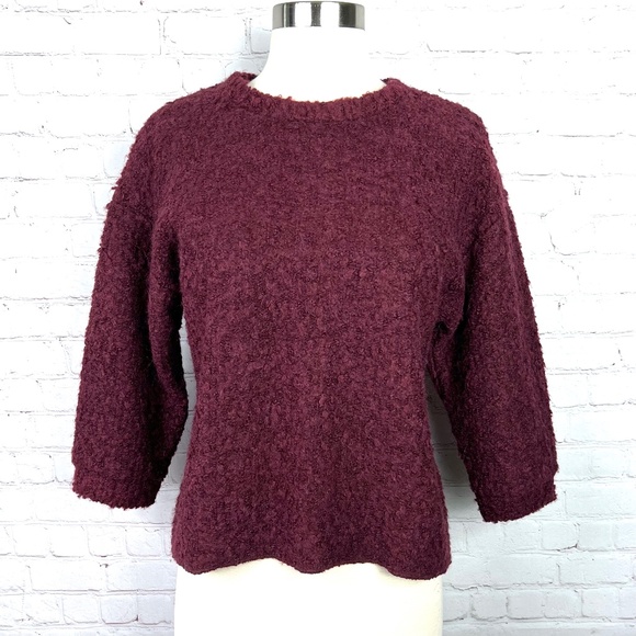 Chelsea & Theodore Tops - ⏳•|•CHELSEA & THEODORE•| 3/4 Sleeve Textured Sweater
